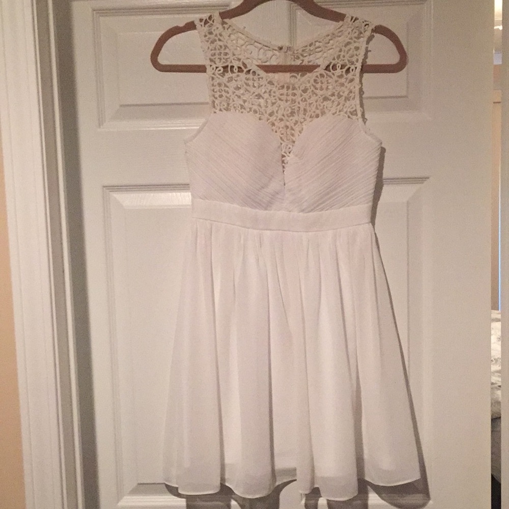 White dress